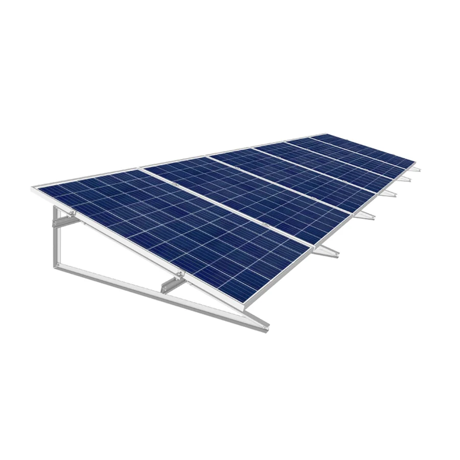 ESTRUCTURA CON INCLINACIÓN PARA PANEL HASTA 660W — Estructuras y fijaciones