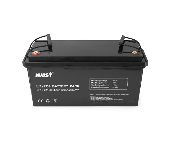 LP15-24V100Ah – LITIO MONOBLOCK – MUST — Baterías