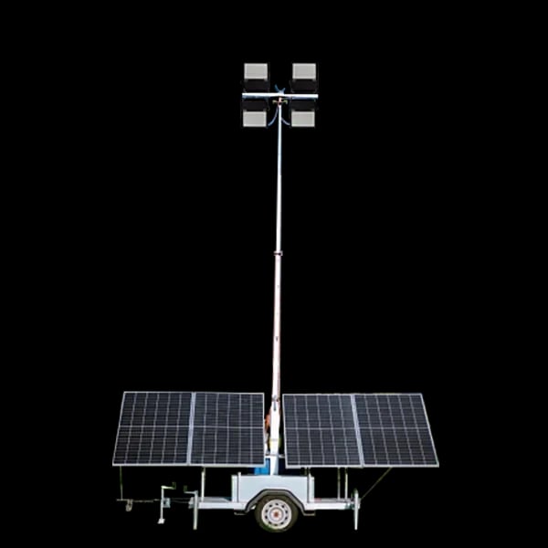 TSM-320.2 TORRE SOLAR MOVIL — Iluminación solar